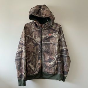 under armour women’s realtree camo zip hoody